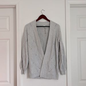 Knit cardigan
